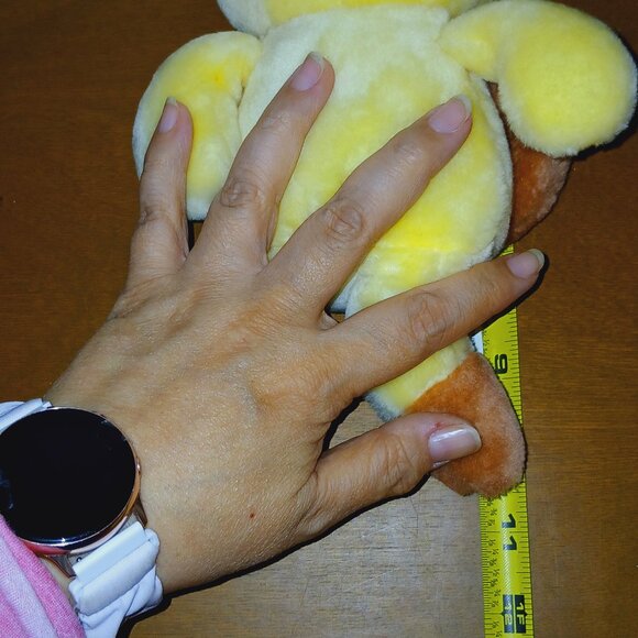 Rare vintage 1998 Nintendo Pokemon Meowth plush 10" Game Freak VTG - Picture 4 of 6